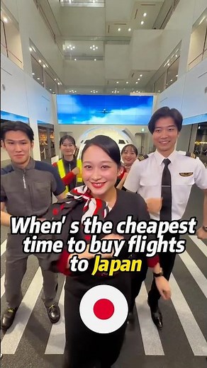 When is the cheapest time to buy flights to Japan? https://dub.sh/abc-2#japan #travel #flights