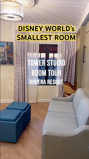 SMALLEST ROOM AT DISNEYWORLD #roomtour #riviera