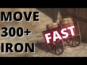 MEDIEVAL DYNASTY - How to move heavy loads instantly | Tutorial | New Player Guide and tips