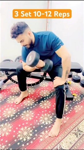 Concentration Curl Perfect Workouts for Bigger Biceps Girls Boys Home and Gym