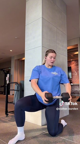 Full Body Dumbbell Workout for Women | Gymshark Esther Burden Program