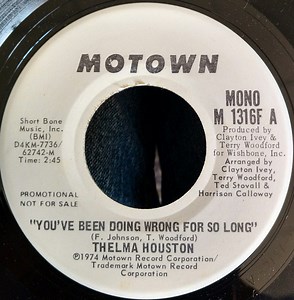 Thelma Houston - You've Been Doing Wrong For So Long