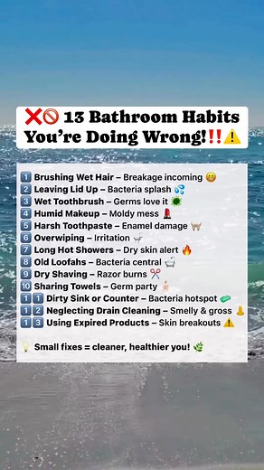 42K views · 114 reactions |  13 Bathroom Habits You’re Doing Wrong! #KnowTheSigns #HealthAwareness #knowledgeispower #DidYouKnow #healthyliving #healthfacts #fyp | Graham Kath | Facebook