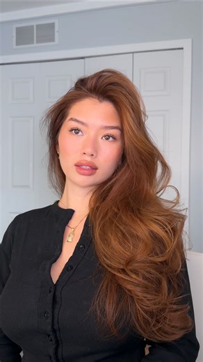 Alxandra on Instagram: "proof that you can dye your hair at home! my at-home hair dyeing reel tutorial is under “hair color” highlights 🤎 ib: @anastasile"