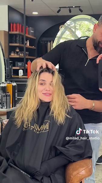 Stunning Hair Transformation with Balayage Technique