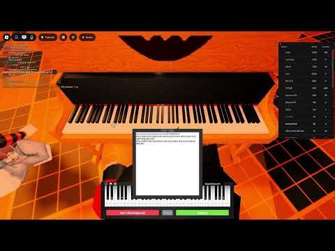 How to play Rush E (EASY) on roblox Piano.