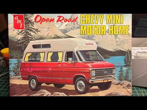 Learning how to resin cast a Chevy Van Camper kit