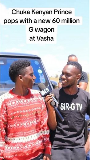 Chuka kenyan prince buys a new G wagon worth 60 million