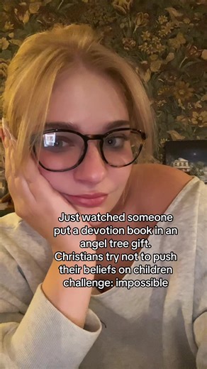 “It’s just one thing” I don’t care, it’s weird #angeltree #christmas #christian #catholic #atheist
