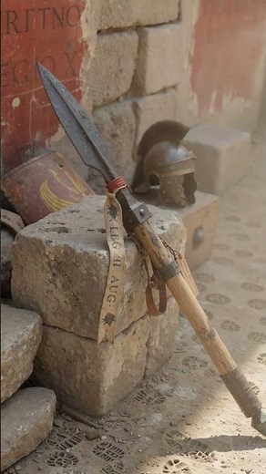 The Hasta: Rome’s Short Thrusting Spear #ancientrome #history #romanhistory