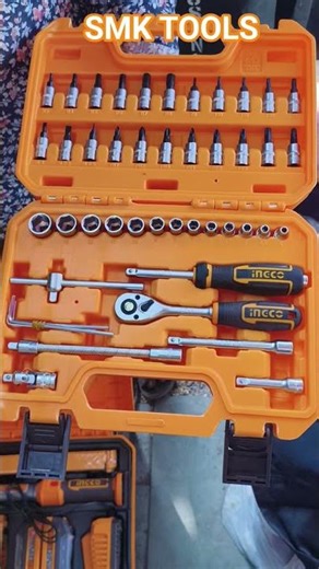 Ingco Socket Set 1/4 Inch Set Of 46 Pcs HKTS14462