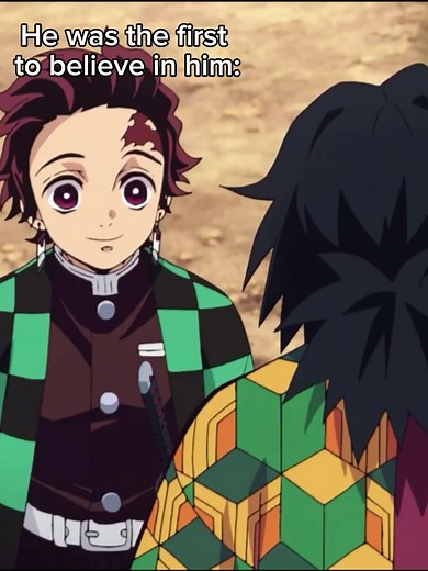 One of my old drafts- but seriously they all helped Tanjiro, but Tomioka was the first to believe in him #demonslayer #kimetsunoyaiba #anime #animeedit #tomiokagiyuu #tanjirokamado #nezukochan #tiktok #capcut #fyp #foryoupage