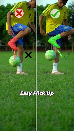 Vikash Hwbm on Instagram: "EASY FLICK UP TUTORIAL ⚽️.! . . @vikash_hwbm . . #football #footballskills #easyflickups #tutorialvideo #neymar #brazilian #ree #reelsinstagram"