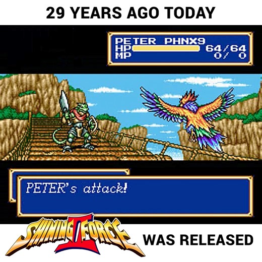 2.4K views · 255 reactions | 29 years ago today, Shining Force 2 was...