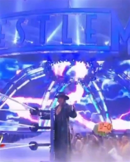 The Undertaker’s Epic Entrance at Wrestlemania 27