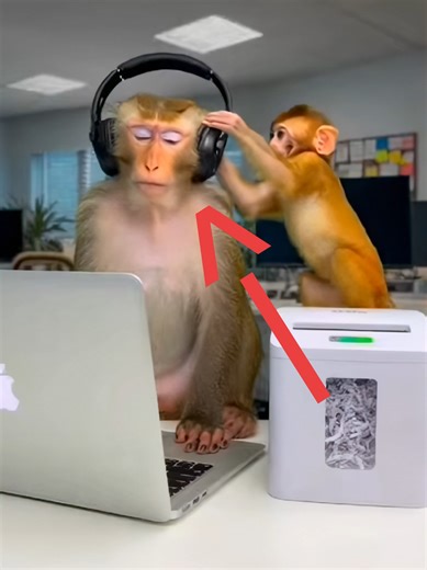 #monkey #macaque #funny #memes