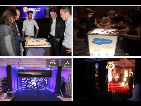 Unique Event Entertainment, Eye Catchers and Booth Experiences from Interactive Concept