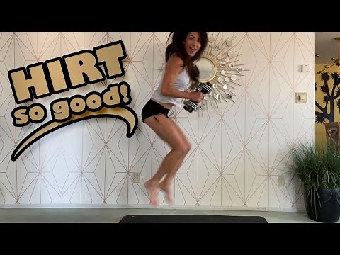 HIRT So Good! | 20 Minute Full-Body High Intensity Resistance Training Workout