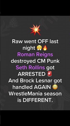 RAW Was Absolute CHAOS Last Night 😳🔥