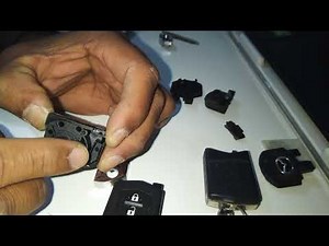 MAZDA KEY SHELL OR BATTERY REPLACEMENT