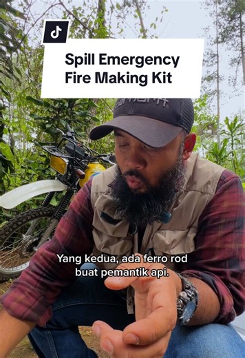 Emergency Fire Making Kit untuk Outdoor