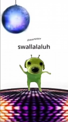👽🐶 Gog the Alien Green Dog Sings "Swalalala" | Hilarious Meme Edit! 🎤😂