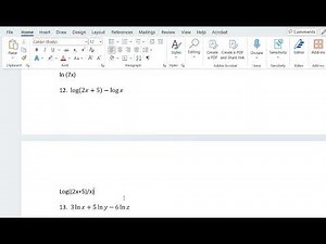 Section 4.3 Video: Condensing Logs