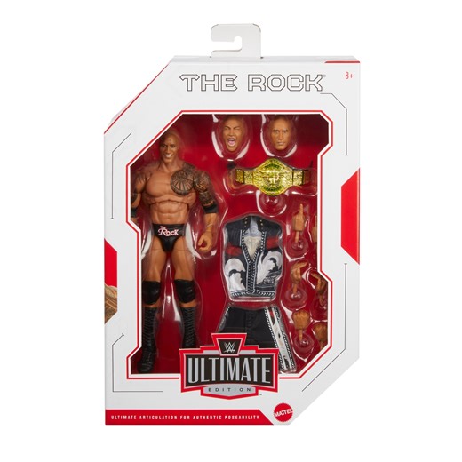 WWE® Ultimate Edition Wave 25 The Rock Action Figure (6") | Zavvi UK