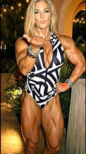 Muscle & Grace: Bodybuilder Stuns with Full Split!