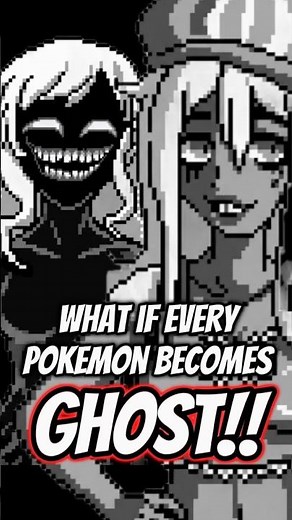 What If Every Pokémon Became a Ghost? | Pokemon Ghost Grey #horrorgaming