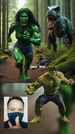 Female superhero chased by T Rex💥AII Characters - Marvel & Dc #marvel #short #avengers