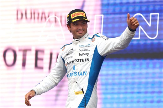 F1 news LIVE: Sainz reacts after claiming podium before Hamilton this season