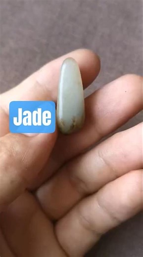 white nephrite jade specimen
