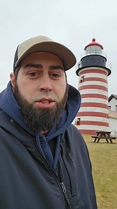 10K views · 394 reactions | Checking out West Quoddy Head in Lubec, Maine. #lighthouse #ocean #coastal #fishing #navigationalaid #commercialfishing #history #maine #mainetourism #tourism #sightseeing #adventure #sunrise | The Downeast Cowboy | Facebook