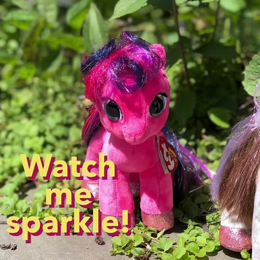These Ty Beanie Boo Ponies Really Know How To Sparkle!