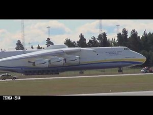 Extremly short takeoff! - Antonov An-225 Crazy Takeoff from Oslo Gardermoen