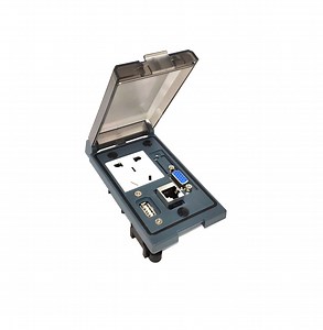 [Hot Item] Power RJ45 USB D-SUB Multi-Functional Front Panel Communication Interfaces