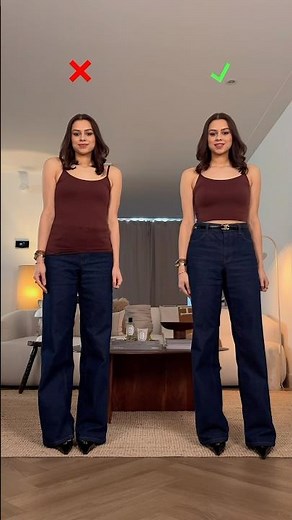 This is how to create the perfect crop top 🤎 | Would you try this? #howto #fashion