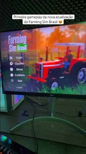 🎮 FIRST GAMEPLAY OF THE NEW FARMING SIM BRAZIL UPDATE!