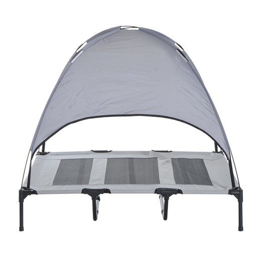 Tucker Murphy Pet™ Harter Cot Elevated Cooling Dog Bed with Canopy Shade & Reviews | Wayfair