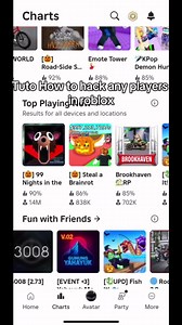 Tuto pour hacker n'importe quel joueur sur Roblox