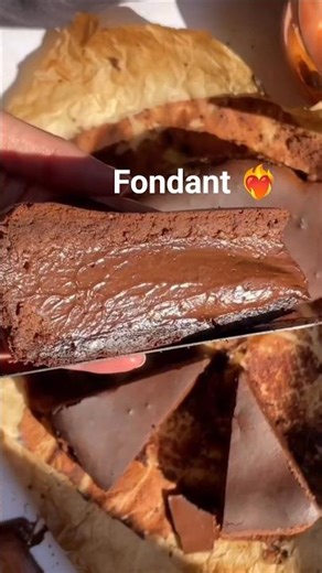 🍫 Ultra-melty chocolate Basque cake - easy recipe 👩🏻‍🍳