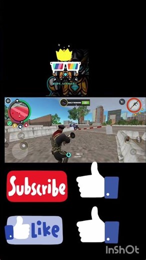 Crazy Rope Hero Gameplay 🔥#rope #vice #gaming #town