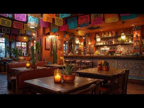 Mexican Restaurant Dinner Music 🌵 Background Music for Dining & Cooking. Cantina Ambience.
