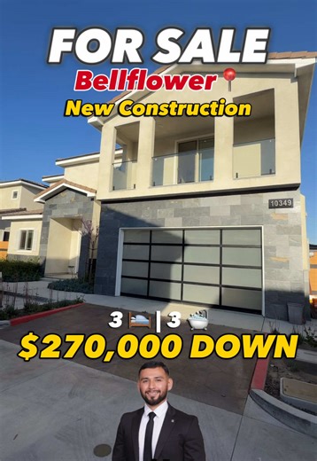 New Construction Home for Sale in Bellflower