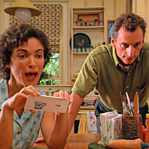 Sunflower screenings___ on Instagram: ""Paulie" (1998) – A Parrot’s Odyssey of Love, Loss & Language 🦜❤️📖 ACT I: A TALKING PARROT IN A RESEARCH LAB 🧪🗣️ In a dusty language research institute in Los Angeles, a cynical and forgotten blue-crowned conure parrot named Paulie is discovered by a kind janitor, Misha 🧹😲. Paulie shocks everyone by speaking perfect English (with a New Jersey accent!), telling his incredible life story to Misha over stolen crackers and shared loneliness 🍪💬. He begin