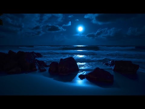 Ultra Soothing Ocean Sounds for Deep Sleep & Stress Relief | Peaceful Night Waves 4K Ambience