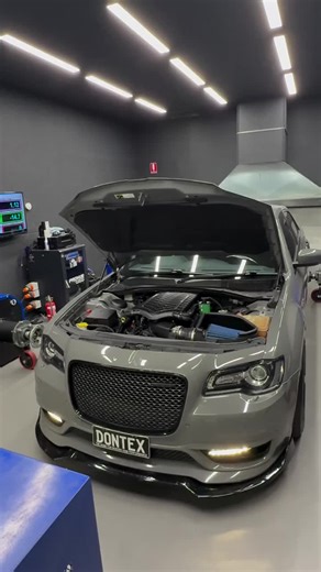 • @dontex_performance Chris’s immaculate 2019 Chrysler 300 SRT 6.4 was in (which he installed the Gen 6 3L whipple himself) for a PCM Unlock custom dyno tune as well as a 8 speed auto tune making a solid 610rwhp / 455rwkws 9psi boost on a completely stock engine with @pacemakeraustralia headers cats Credit to the customer he did an outstanding install with the supercharger 👏 #dontexperformance #dontextheworld #thedontexdifference #familyownedandoperated #onestopshop