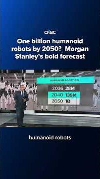 One billion humanoid robots by 2050? Morgan Stanley's bold forecast