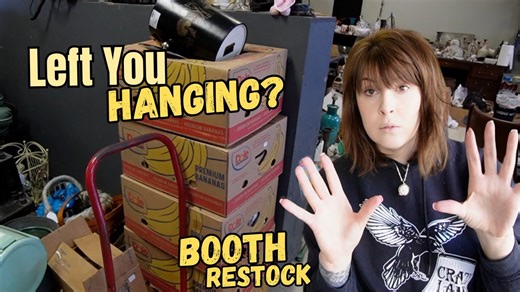 I Left You Hanging | Antique Booth Restock